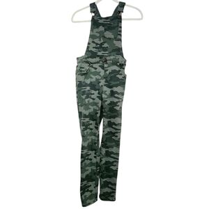 Cat & Jack Camouflage Overalls Ultimate Stretch Large 10 12